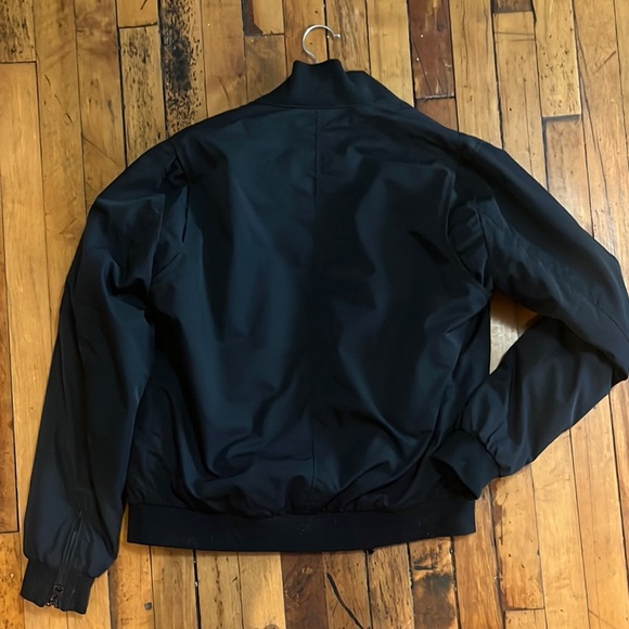 Vince Navy Blue Bomber Jacket - Picture 6 of 6